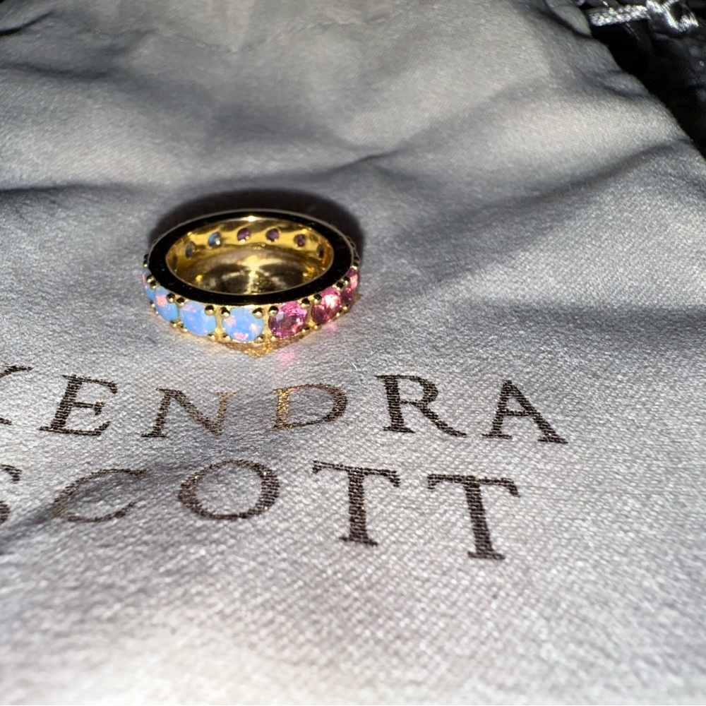 Kendra Scott Chandler Gold and Black Ring